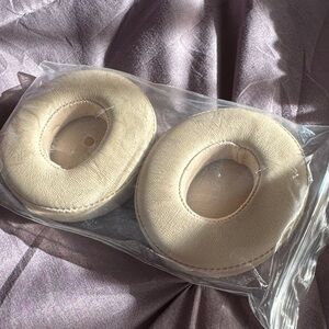 Beige Ear Cushion Pads for Women